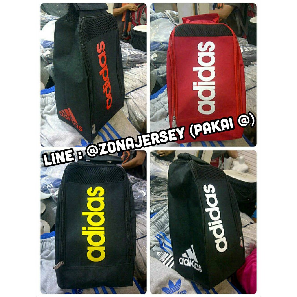 Tas Sepatu Futsal Bola Adidaa Custom