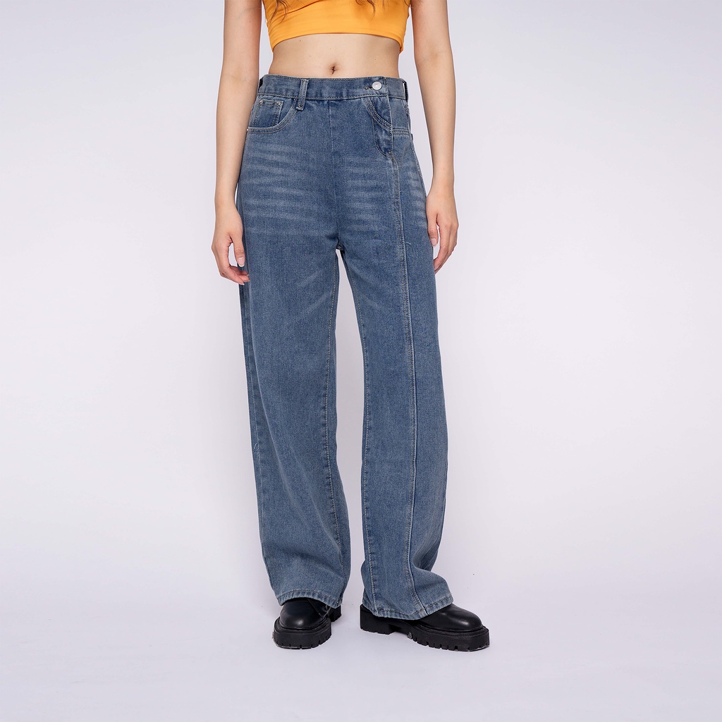 VIERLIN - Jeans 922 - HIGH WAIST BAGGY JEANS WANITA