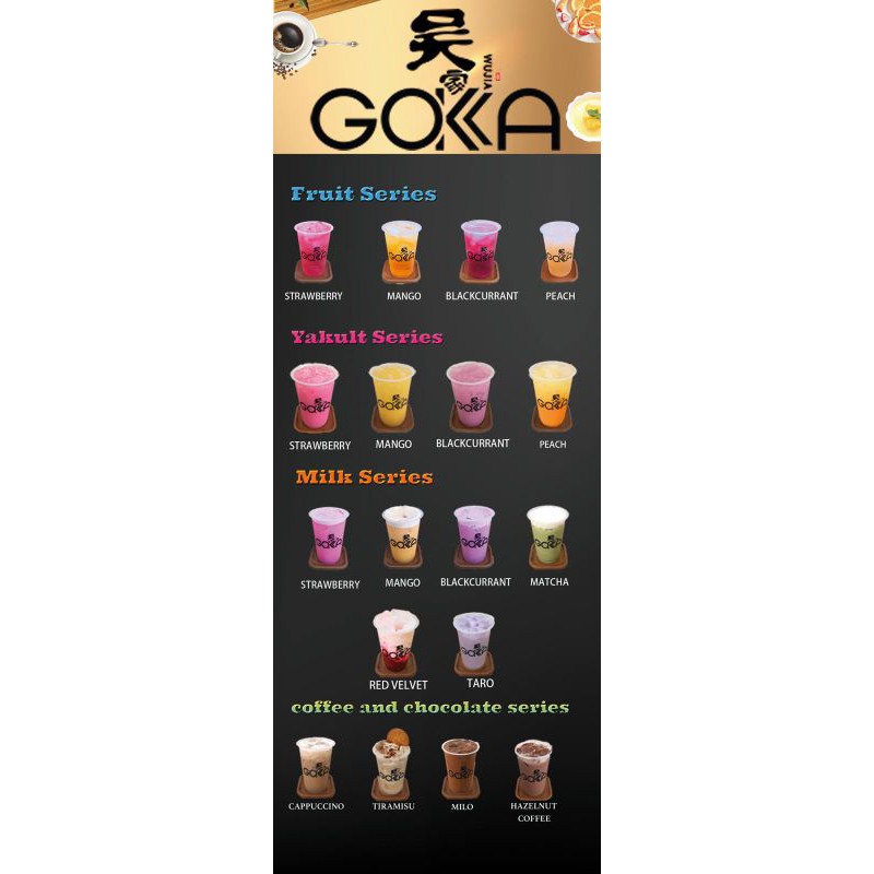 

Paket minuman kekinian untuk jualan