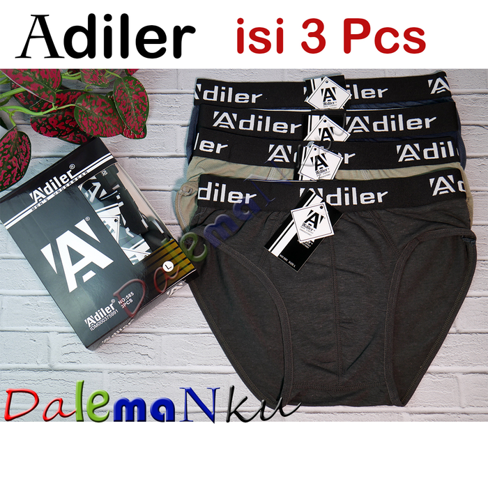 3 Helai Celana dalam pria Adiler 585