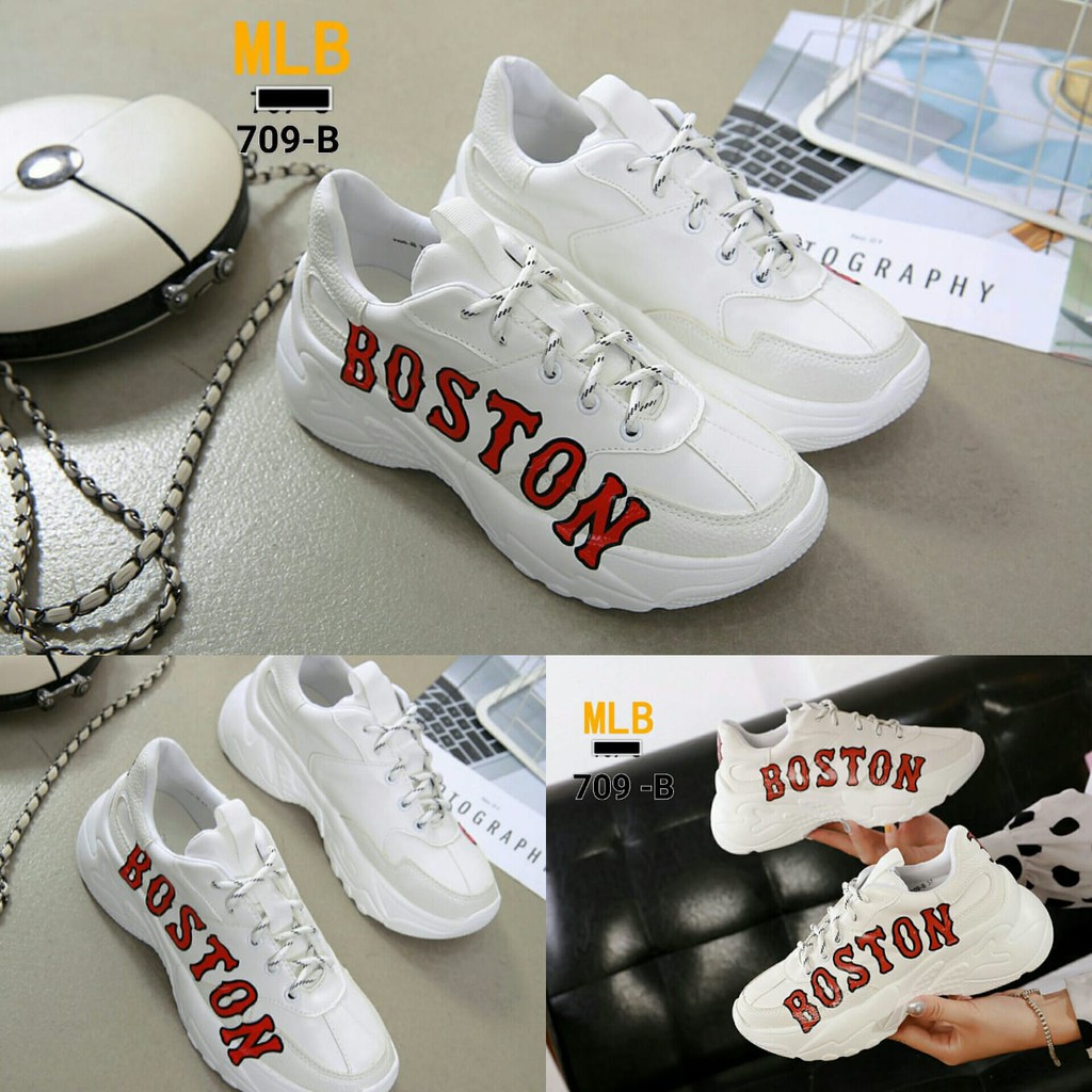 BISA TAWAR *13/NOV* Sneakers Shoes MLB BOSTON Series # 709-B #
