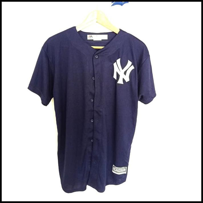 Jual JERSEY BAJU MLB BASEBALL AUTHENTIC NEW YORK YANKEES NO MAJESTIC - XXL  - Kota Tangerang - Lacoruna89