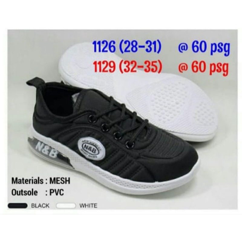 glosir sepatu sneaker imfort .satu seri 5 nomer  No 28-31  No 32- 35