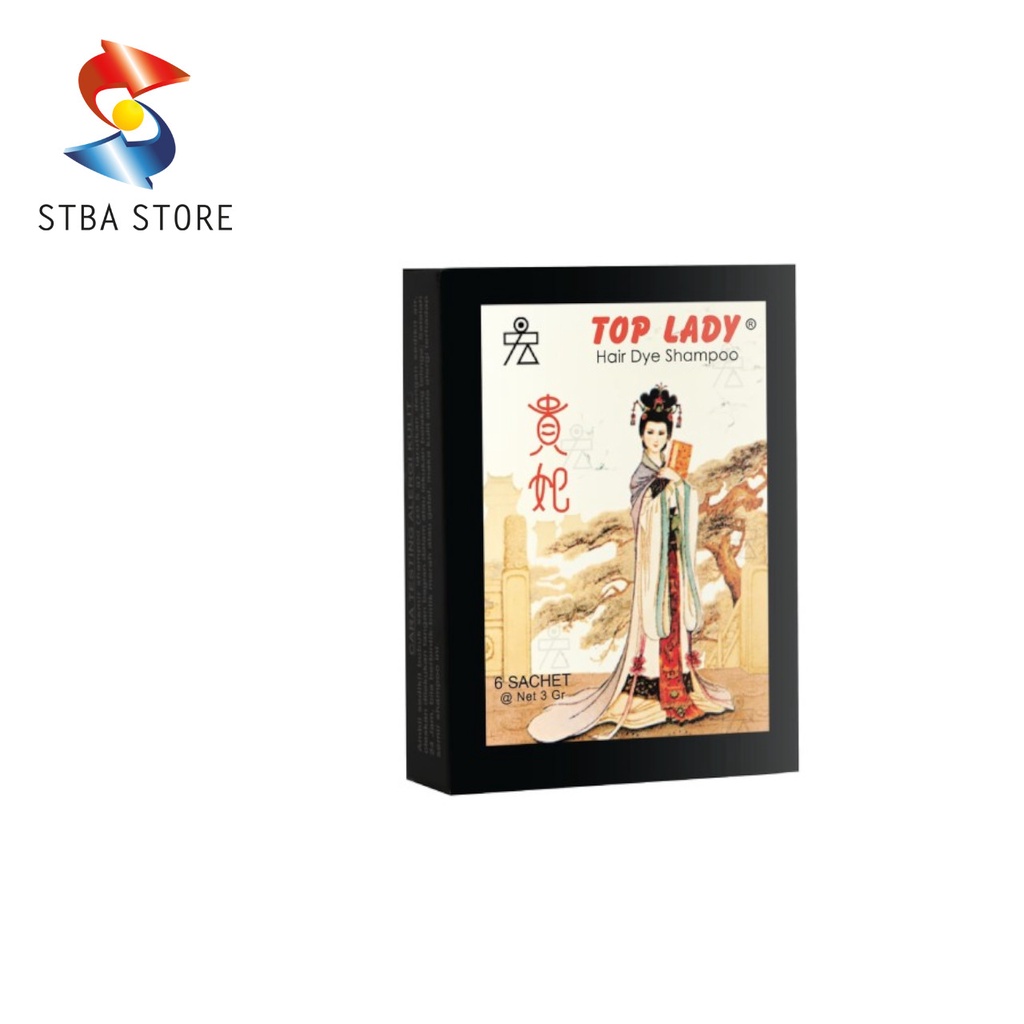 Top Lady Hair Dye Shampoo