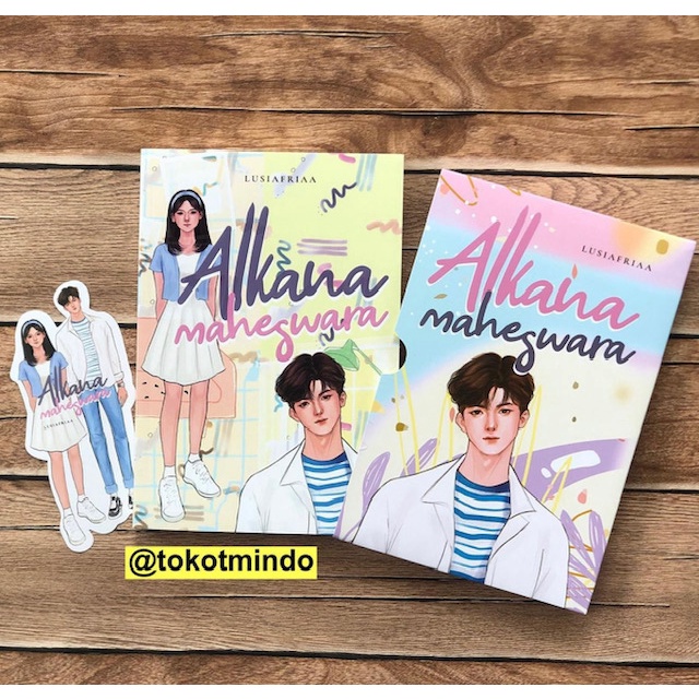 ORIGINAL Novel ALKANA MAHESWARA (Lusiafriaa) Penerbit Coconut Books 02p