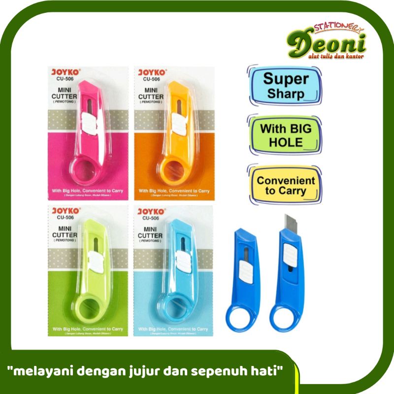 

Joyko Cutter Mini / Pemotong CU-506