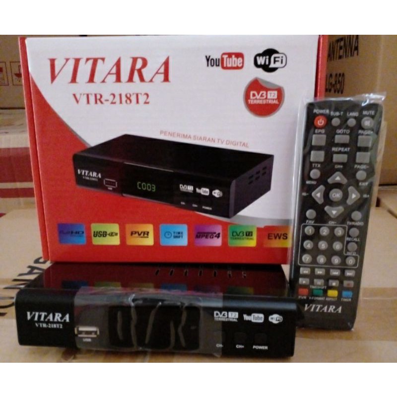 Remot Digital Set Top Box T2 VITARA