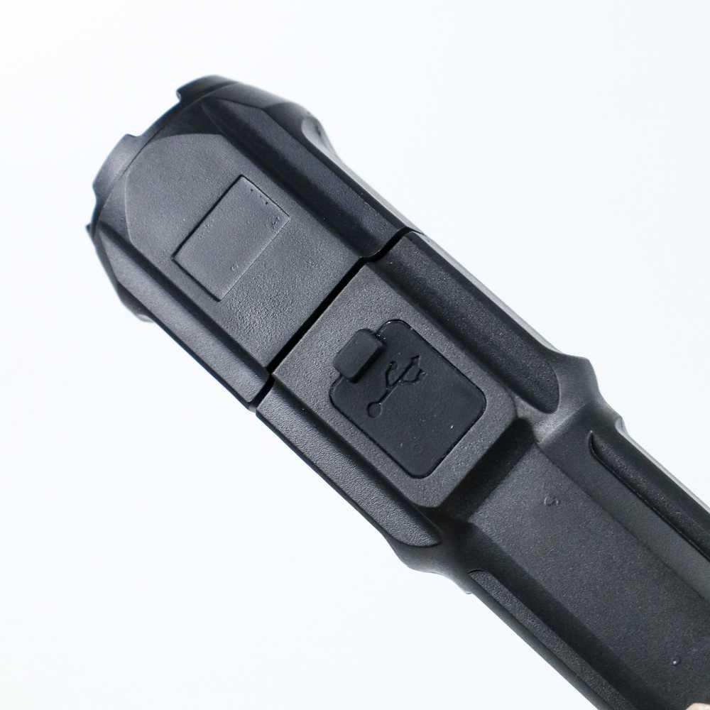 TaffLED Senter LED Mini Premium Rechargable Telescopic Zoom XPE - 622A