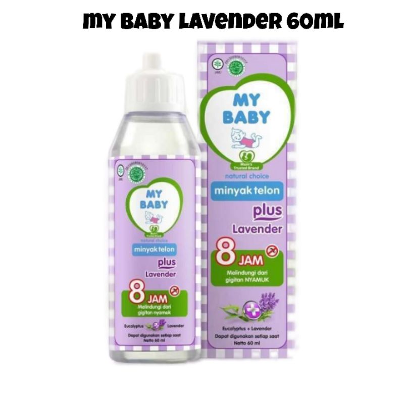 MINYAK TELON PLUS LAVENDER MY BABY 60ML/90ML/150ML MURAH