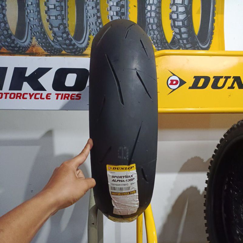 ban radial 150/60-17 Dunlop Sportmax ALPHA 13 tahun 2022 untuk motorsport cbr 250 kawasaki 250 ninja