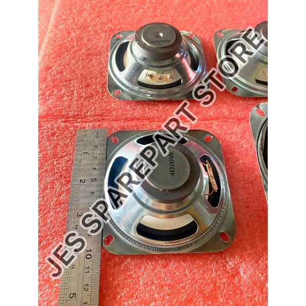SPEAKER WOOFER 4in 4ohm 20watt
