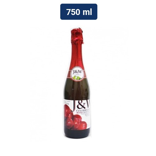 J&W Celebration Rose Grape Drink Minuman Soda 750 mL