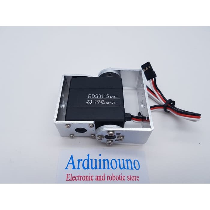double head motor servo RDS3115mg 15kg 270 degree metal gear
