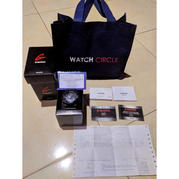 ( TERJUAL ) Gshock ga 100 second/bekas original