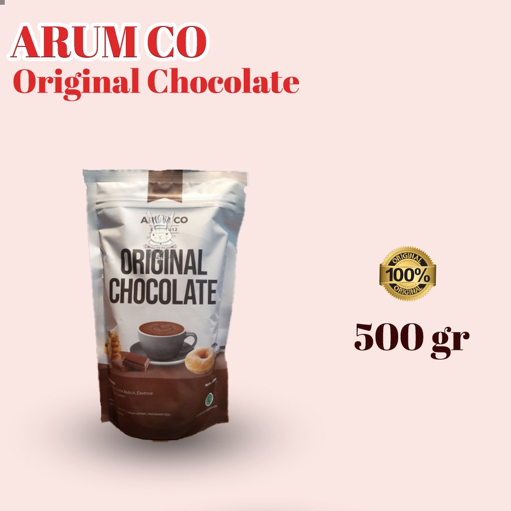 

Arum Co Original Chocolate 500gr / Minuman Bubuk Coklat / Choco Powder