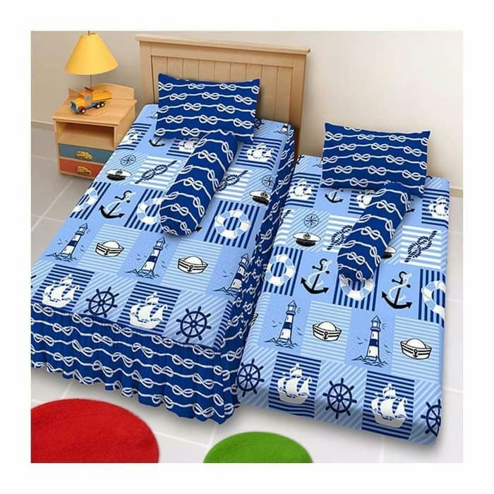 Murah  Sprei Sorong Rumbai / flat (2 in 1) Kintakun Uk 120 Ship