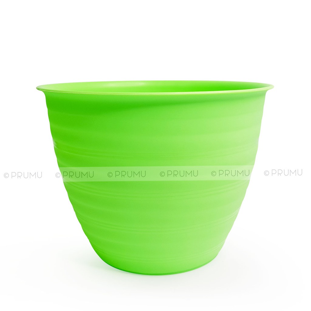 2 Pot Bunga 20cm - Pot Tanaman - Pot Plastik - Pot Madu - Tempat Bunga - Clio SarangTawon 20