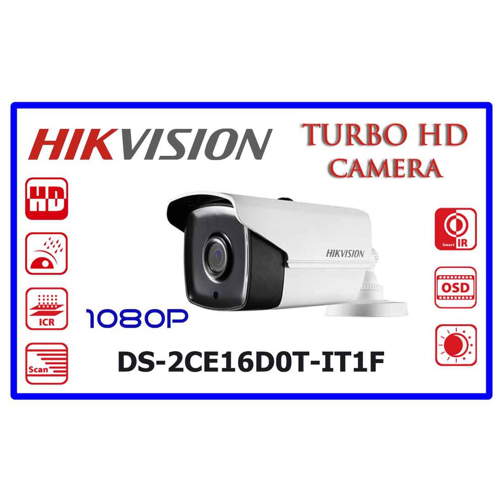 Kamera CCTV Hikvision DS-2CE16D0T-IT1F 2MP