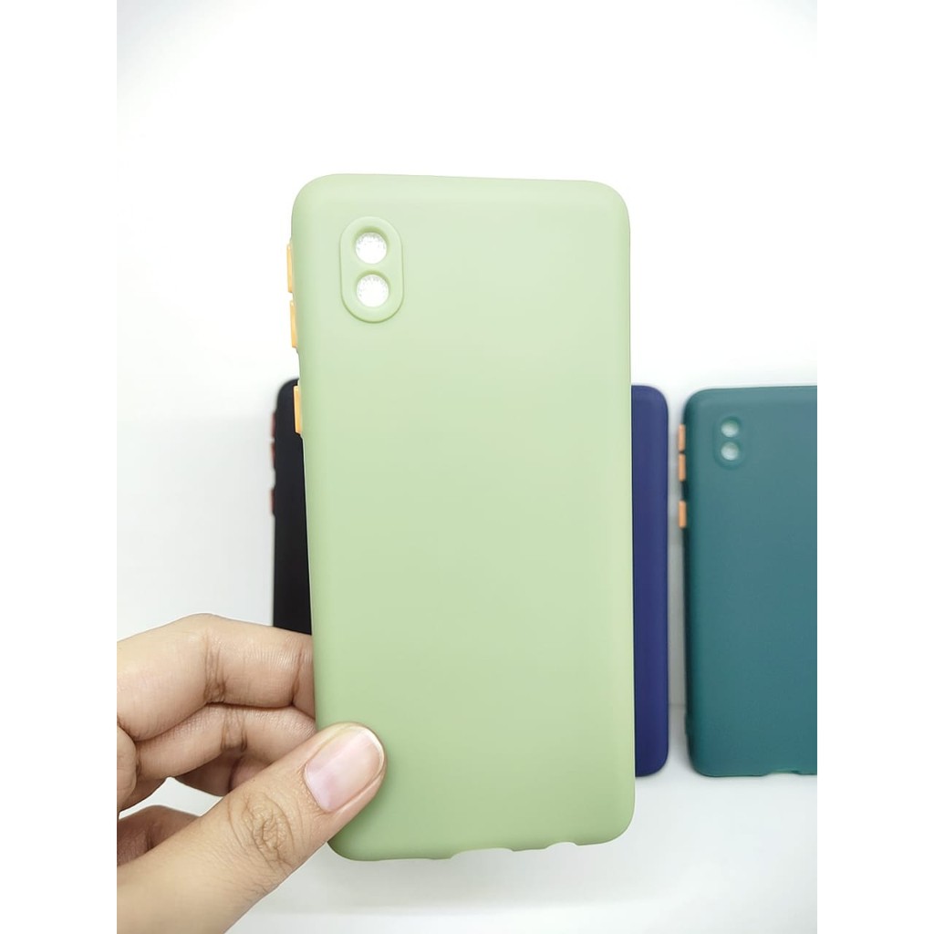 SMPC TPU Samsung A01 Core 5.3 inchi SoftCase Macaron Protection Camera inch SoftCase Macaron Protect