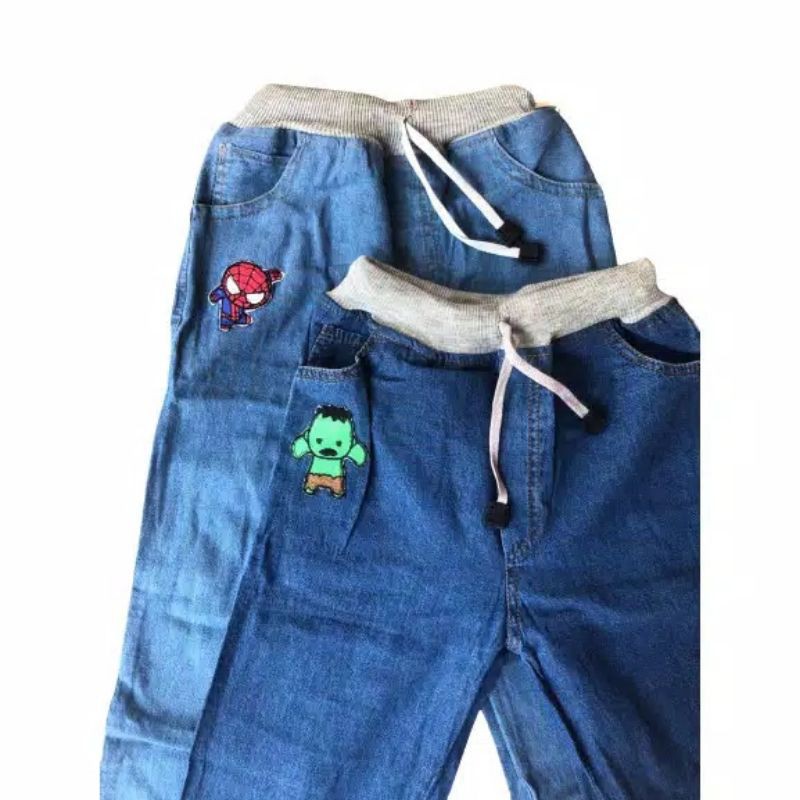 Celana SOFT JEANS LITTLE DINO (Size : 4-10th)