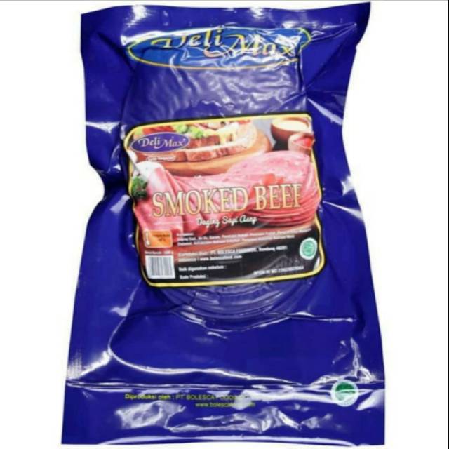 SMOKE BEEF DELIMAX 500 gram