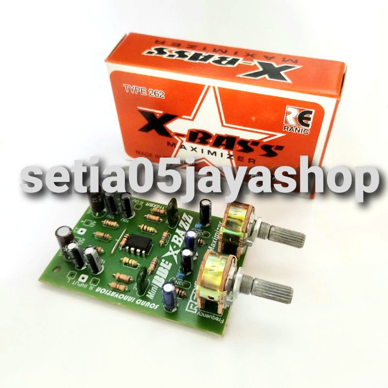 kit mini bbe X bass maximizer 262