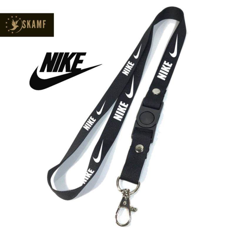 

Gantungan kunci NIKE tali lanyard band gantungan leher id card name tag unisex