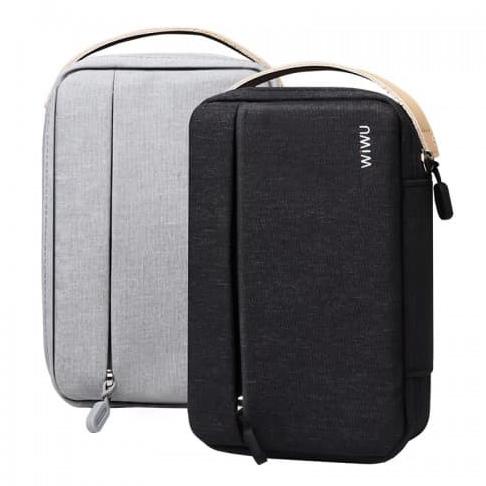 TRAVEL BAG WIWU Travel Storage Case Bag Organizer Digital Gadge Earphone Storage
