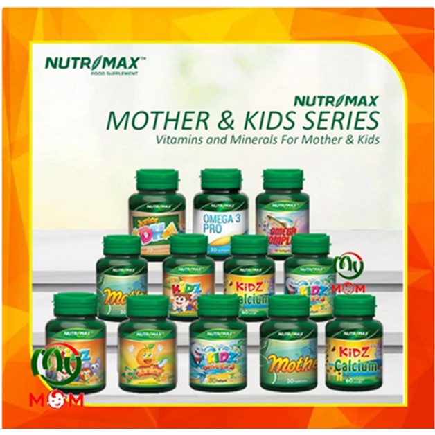 [BPOM] Nutrimax Vitamin Kids Series / Nutrimax Vitamin Anak - Kidz Omega 30s