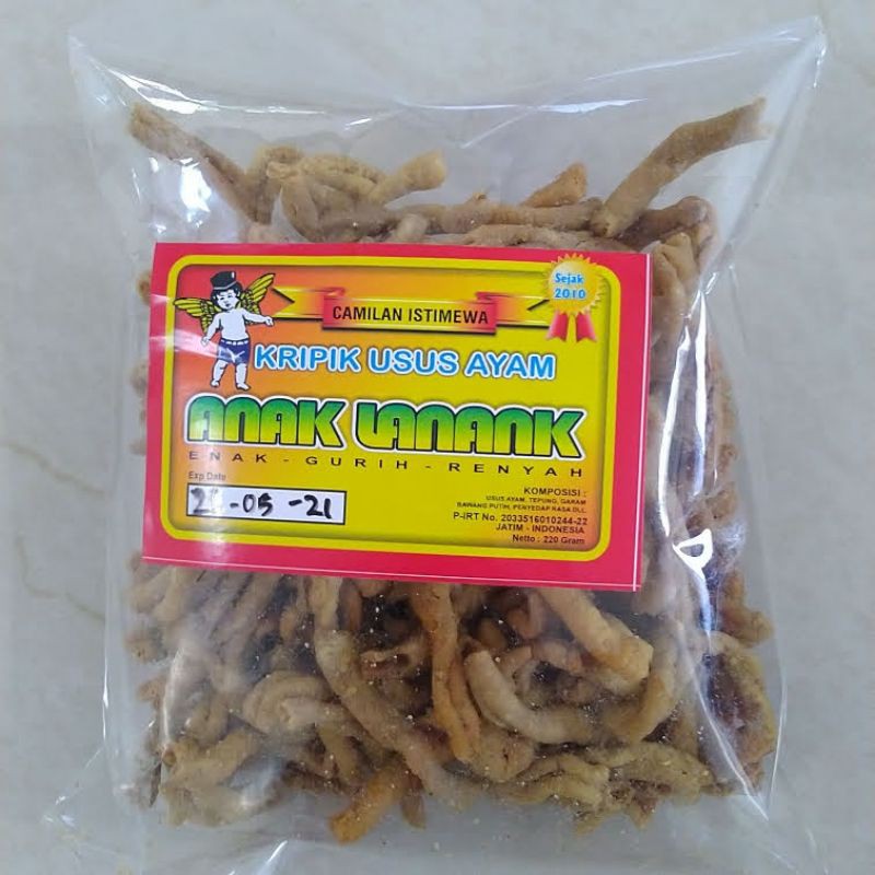 

Kripik Usus anak lanang