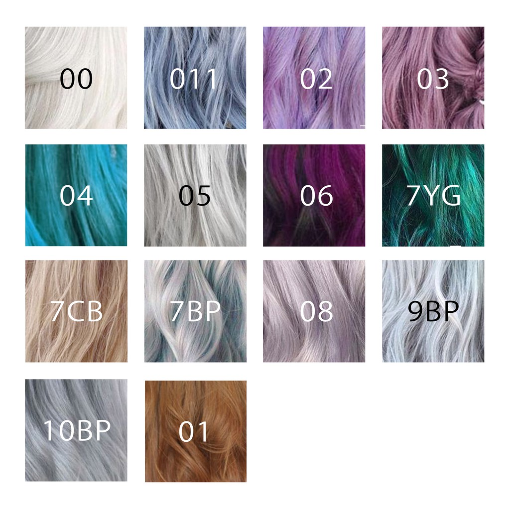 CHAOBEN japan hair color cream cat pewarna rambut pastel ungu lavender ash gray violet pink mint