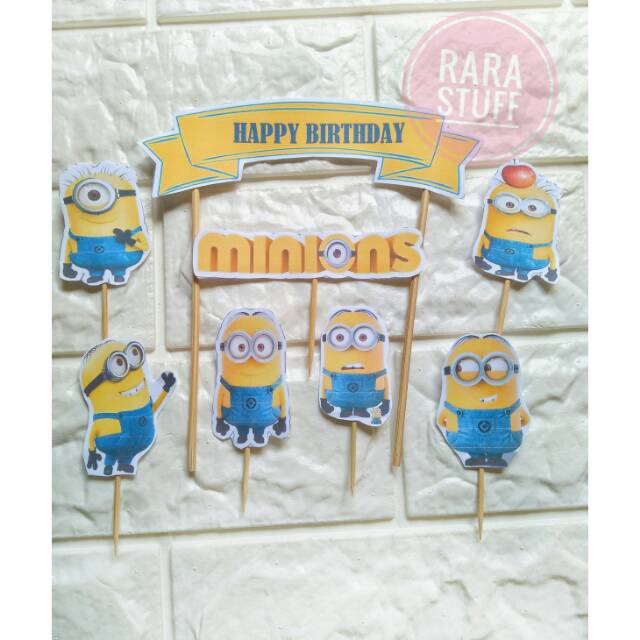 Topper cake Minion