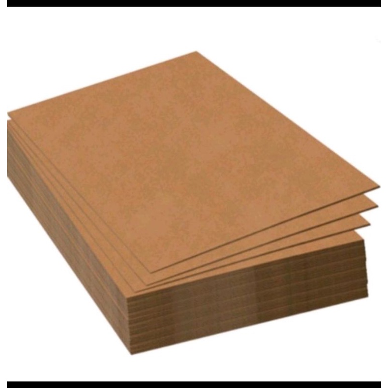 

(10pcs) Kardus Karton Lembaran Polos Single ukuran 100 x 100 cm