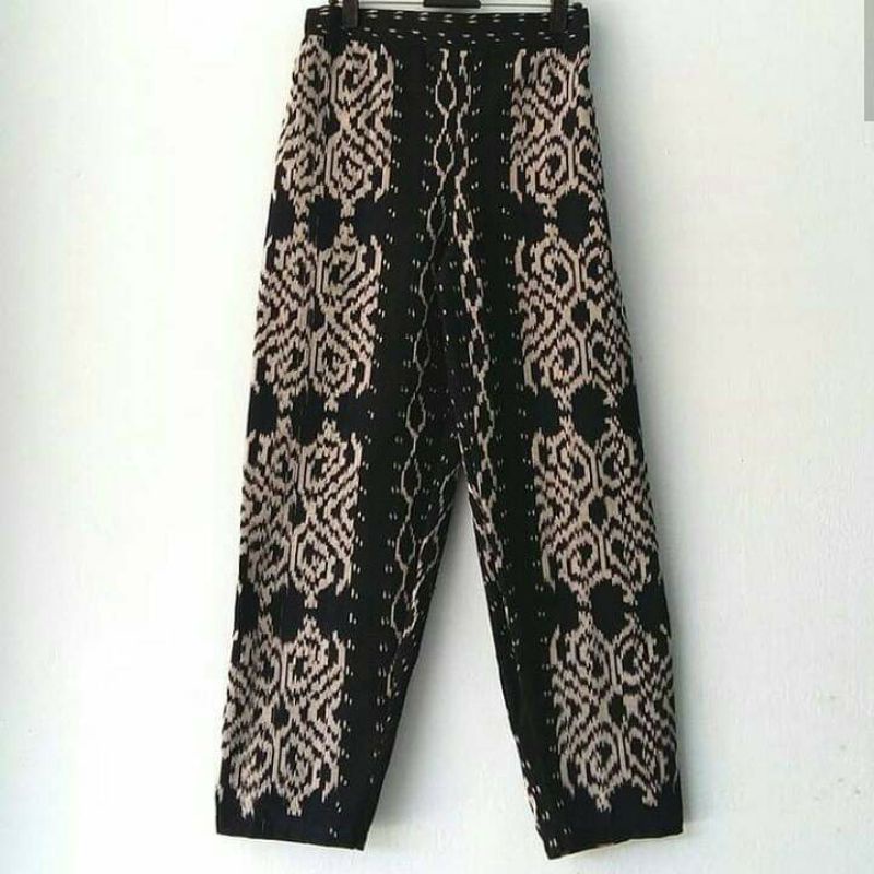 Dress tenun celana tenun baju tenun jepara tunik tenun DTB63