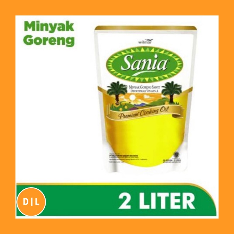 

Minyak Goreng Sania 2 Liter / Sania 2 ltr