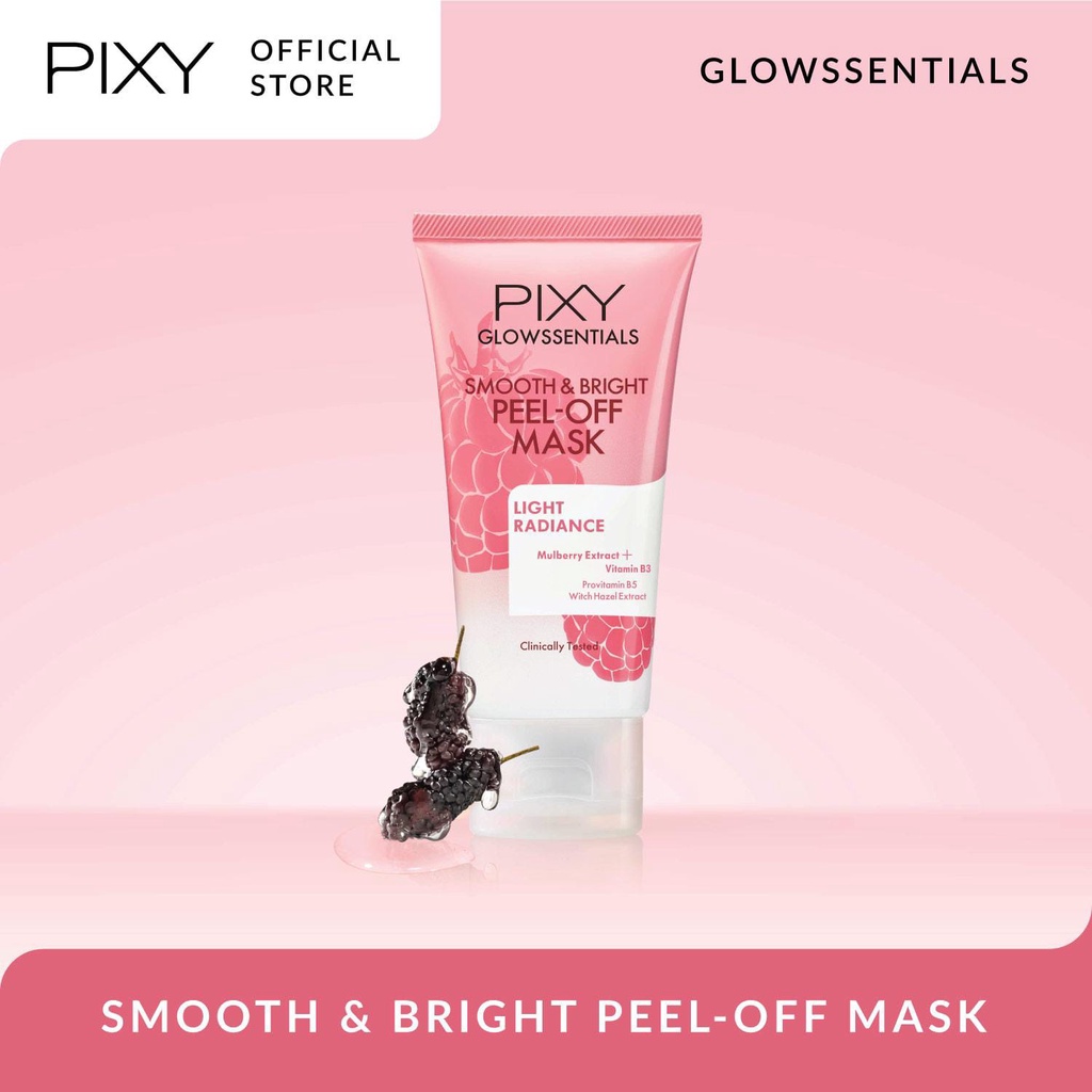 PIXY Glowssentials Smooth &amp; Bright Peel-Off Mask ~ ORIGINAL 100%