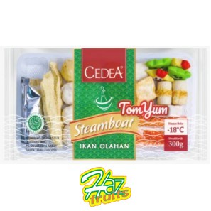 

CEDEA TOMYUM STEAMBOAT IKAN OLAHAN 300 GRAM (sudah ada bumbu Tomyum)