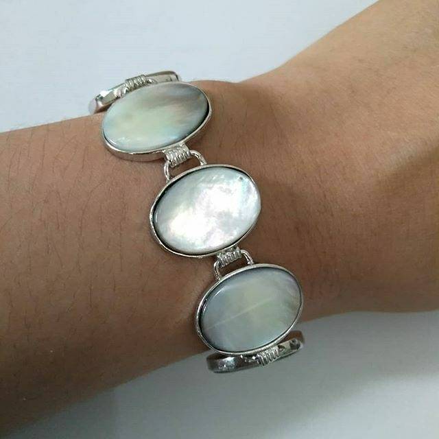 Gelang wanita kulit kerang asli