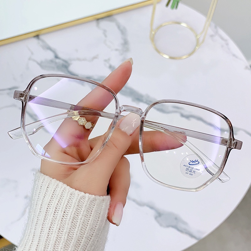 Kacamata Photochromic Anti Radiasi Bahan Metal Untuk Pria Dan Wanita