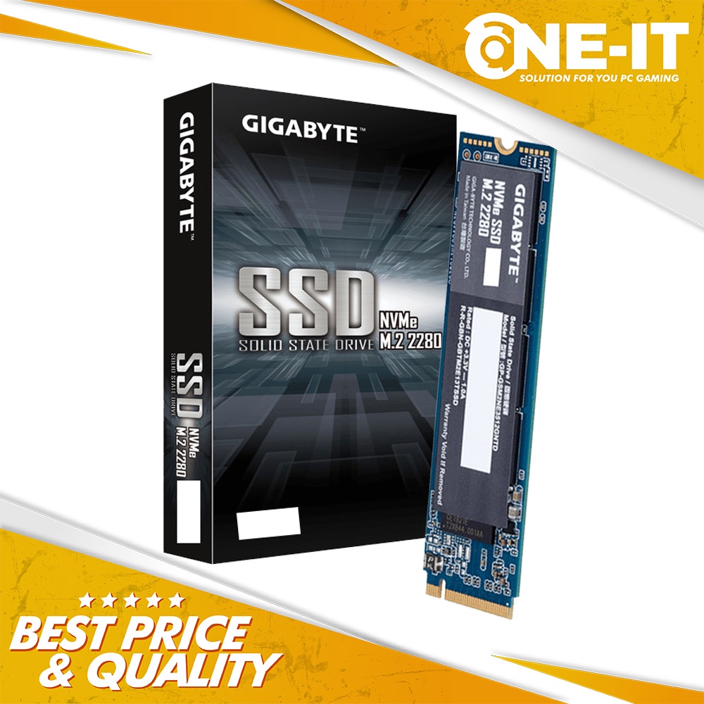 GIGABYTE NVMe SSD 512GB M.2 2280
