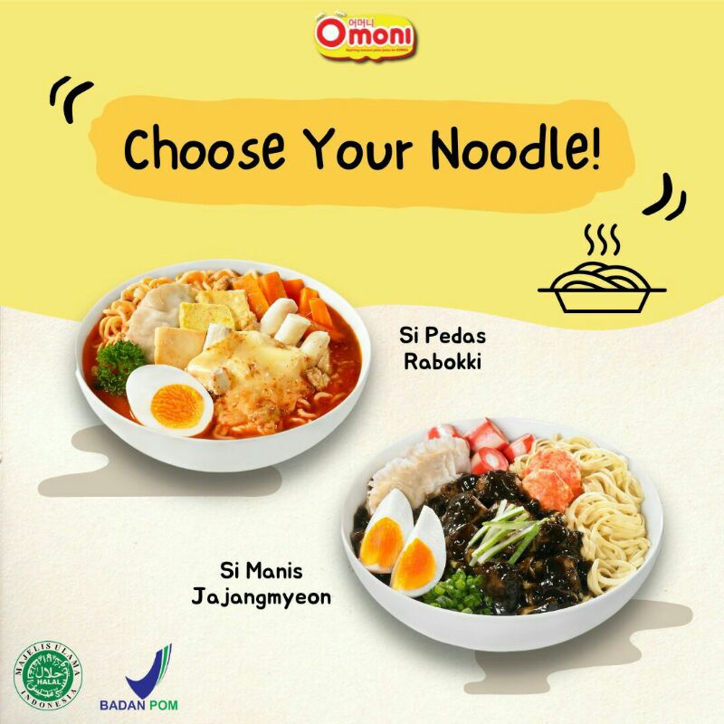 

Paket Mie Omoni