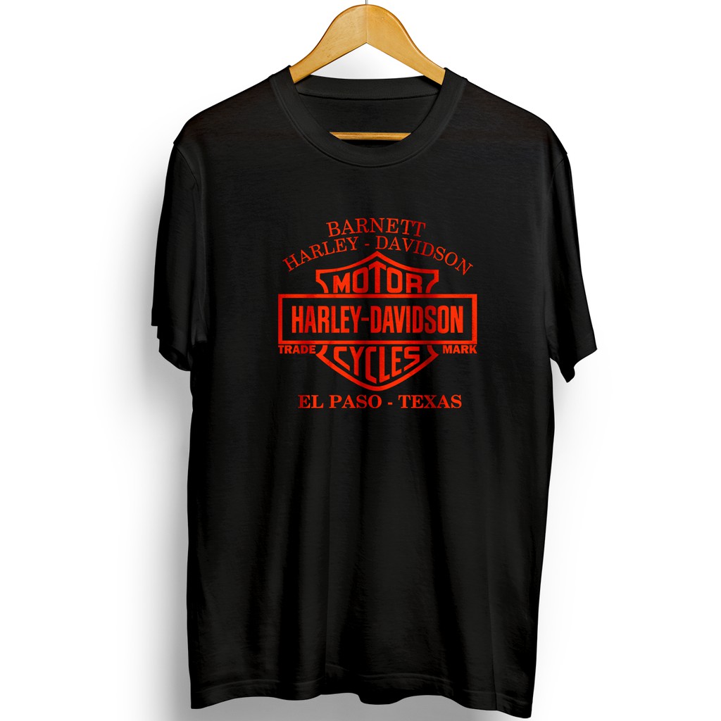 Kaos Baju Distro Pria Cowo  Keren Original  Murah Berkualitas Harley Davidson Barnett