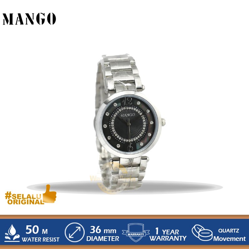 Jam Tangan Ladies MANGO MA6660L-88 Original Murah