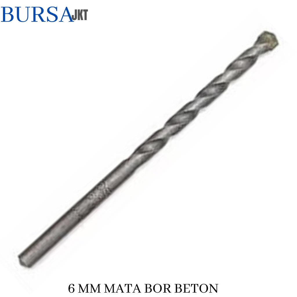 MATA BOR BESI BETON TEMBOK HSS DRILL MANSONRY 6 MM