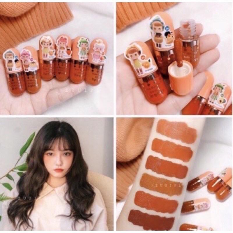 (cyber) COD TERMURAH [Per satuan] KISS BEAUTY LIPCREAM LIPMATTE KISS ME BIANCA