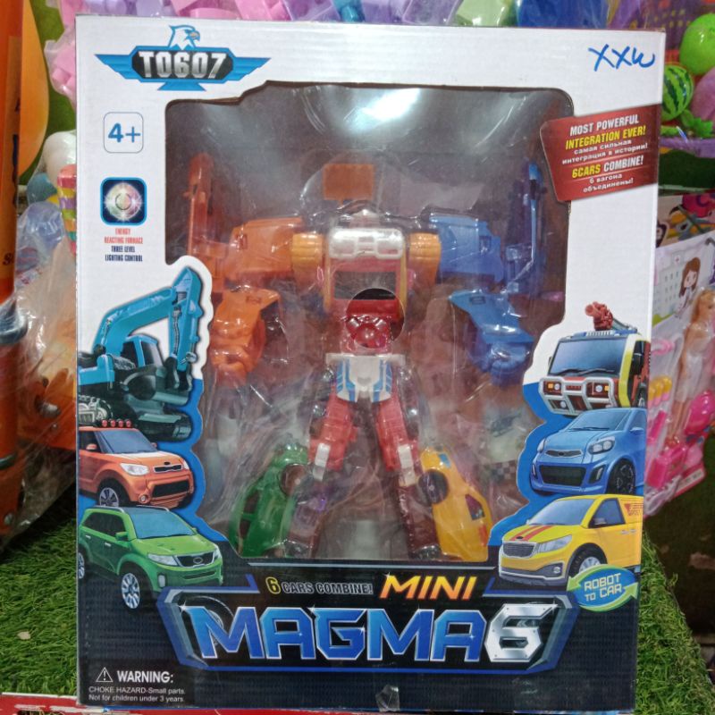 Tobot Mini Magma 6 Mainan Anak Robot