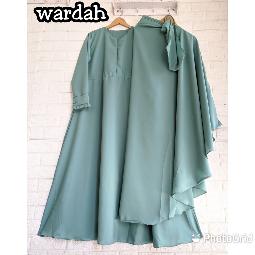 (COD) SELURUH INDONESIA//GAMIS WOLFIS SYARI POLOS//GAMIS WOLFIS SET POLOS