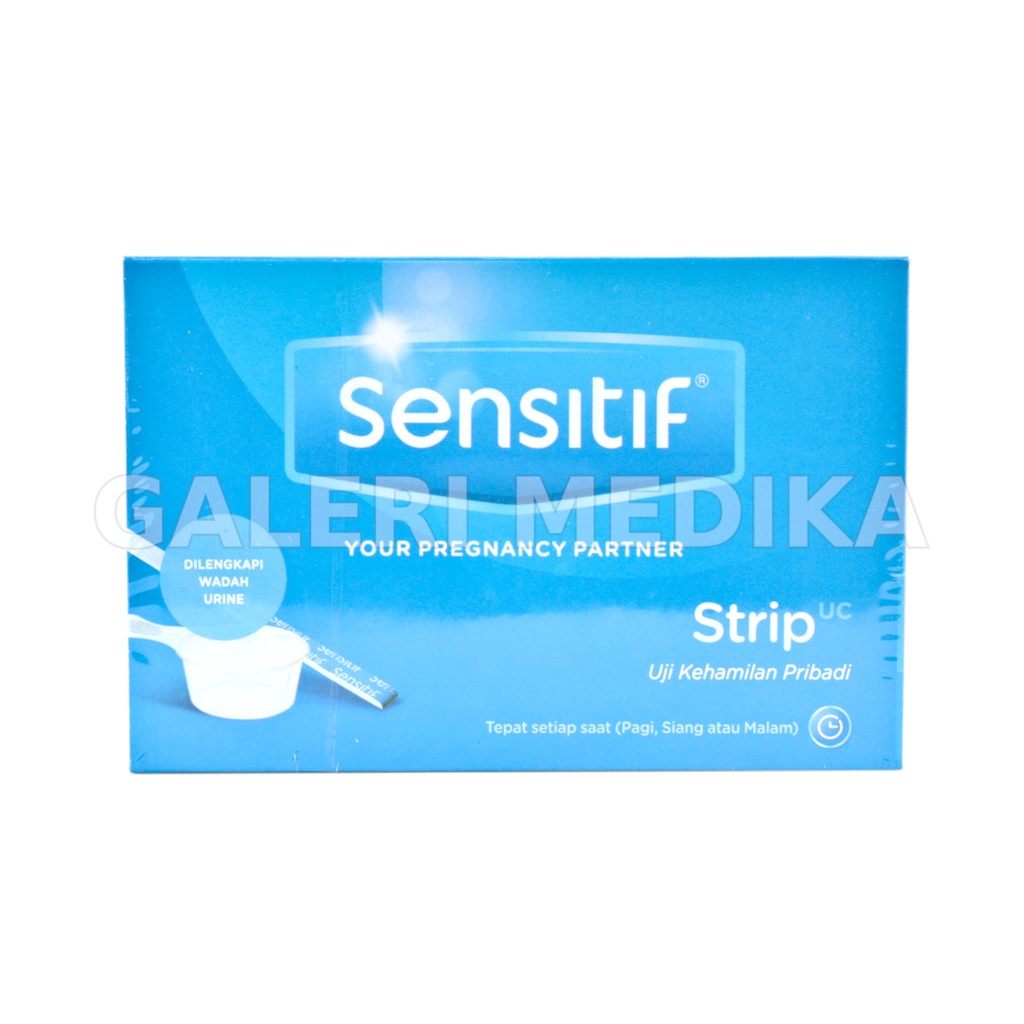 Sensitif Pack UC - Strip Uji Kehamilan Dengan Wadah Container