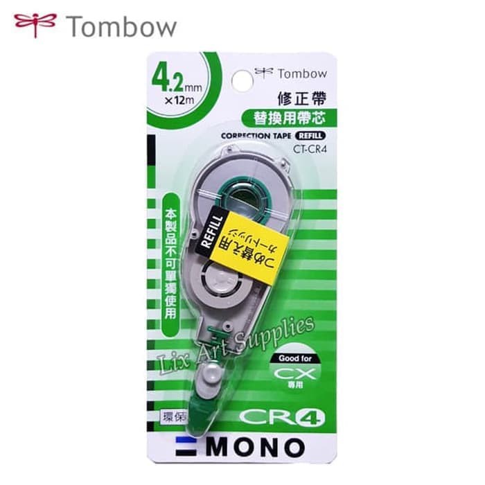 

Tipex Kenko - Refill Tipex Tombow - Correction Tape Refill Tombow Mono Correction Tape Cr4 (4.2Mm X