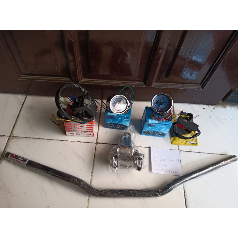paket stang stir trondol Honda Yamaha beat Vario Mio dll